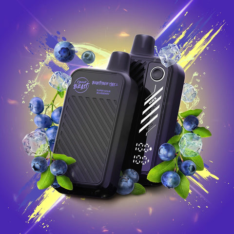 FLAVOUR BEAST BEAST MODE MAX 2 - 50K - DISPOSABLE - SUPER SOUR BLUEBERRY
