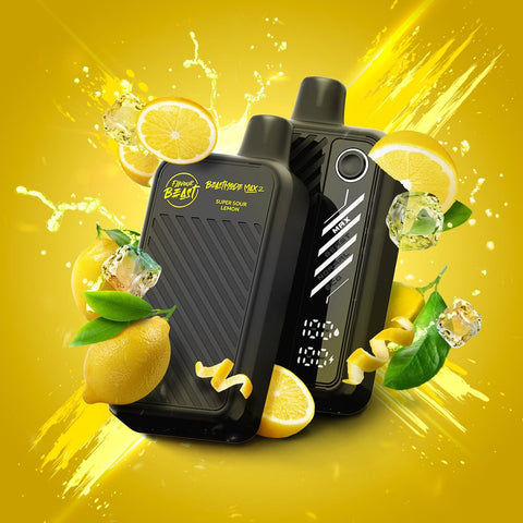 FLAVOUR BEAST BEAST MODE MAX 2 - 50K - DISPOSABLE - SUPER SOUR LEMON