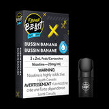 FLAVOUR BEAST POD PACK - BUSSIN BANANA ICED