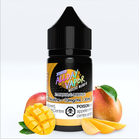 ALLDAY VAPOR - ORIGINAL SERIES - E-LIQUID - NIC SALT - 30 ML - MUCHO MANG-O