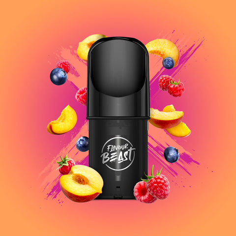 FLAVOUR BEAST POD PACK - PACKIN' PEACH BERRY