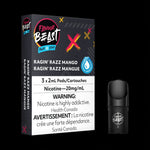 FLAVOUR BEAST POD PACK - RAGIN' RAZZ MANGO ICED