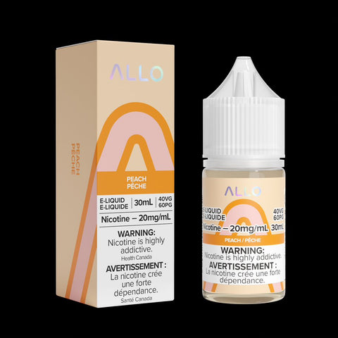 ALLO - E-LIQUID - NIC SALT - 30ML - PEACH
