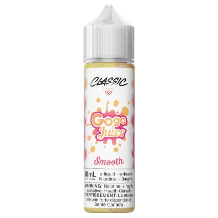GOGO JUICES - E-LIQUID - FREEBASE - 60ML - SMOOTH VANILLA OttawaVape GOGO JUICES - E-LIQUID - FREEBASE - 60ML - SMOOTH VANILLA OttawaVape