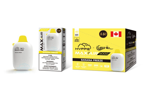 GENIE - DISPOSABLE - HYPPE MAX AIR - BANANA FREEZE