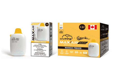 GENIE - DISPOSABLE - HYPPE MAX AIR - MANGO FREEZE