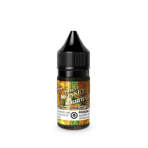 TWELVE MONKEYS - E-LIQUID - NIC SALT - 30 ML - MANGABEYS